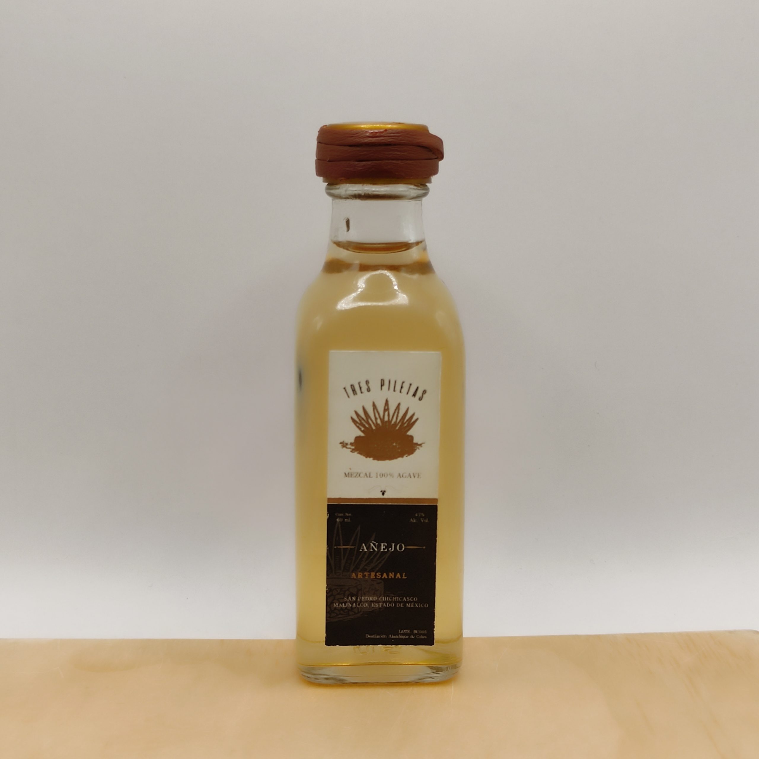 Mezcal Tres Piletas Añejo 50ml