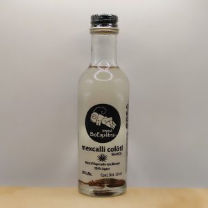 Mezcal Mexcalli Colótl Reposado con alacrán 50ml