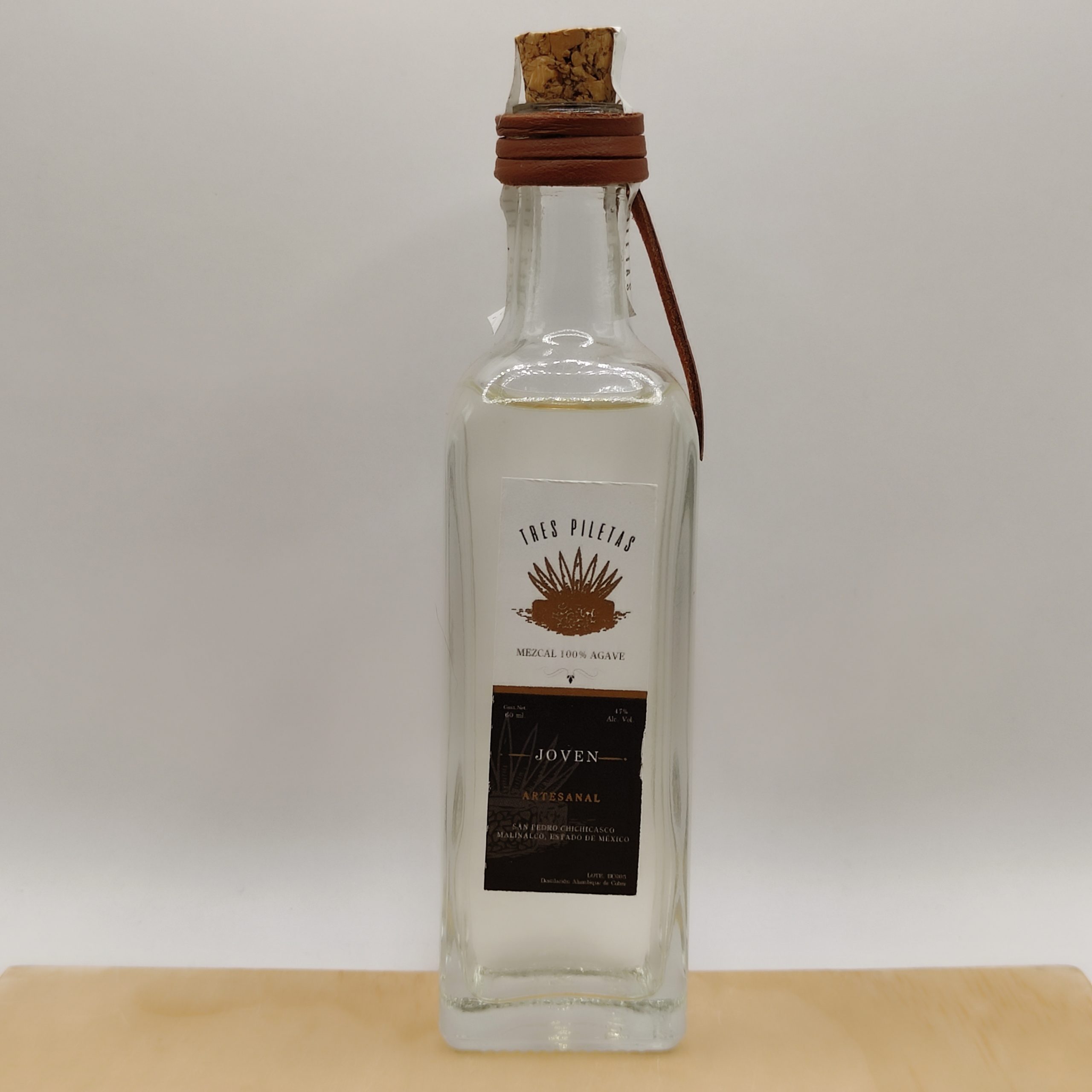 Mezcal Tres Piletas Joven 60ml